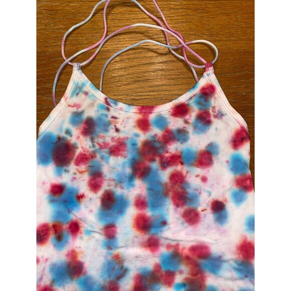 Tie-Dye Spaghetti Strap Tank Top - Picture 2 of 3